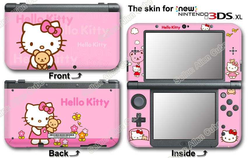 Hello Kitty Pink Cute Skin Vinyl Sticker Cover Decal For New
